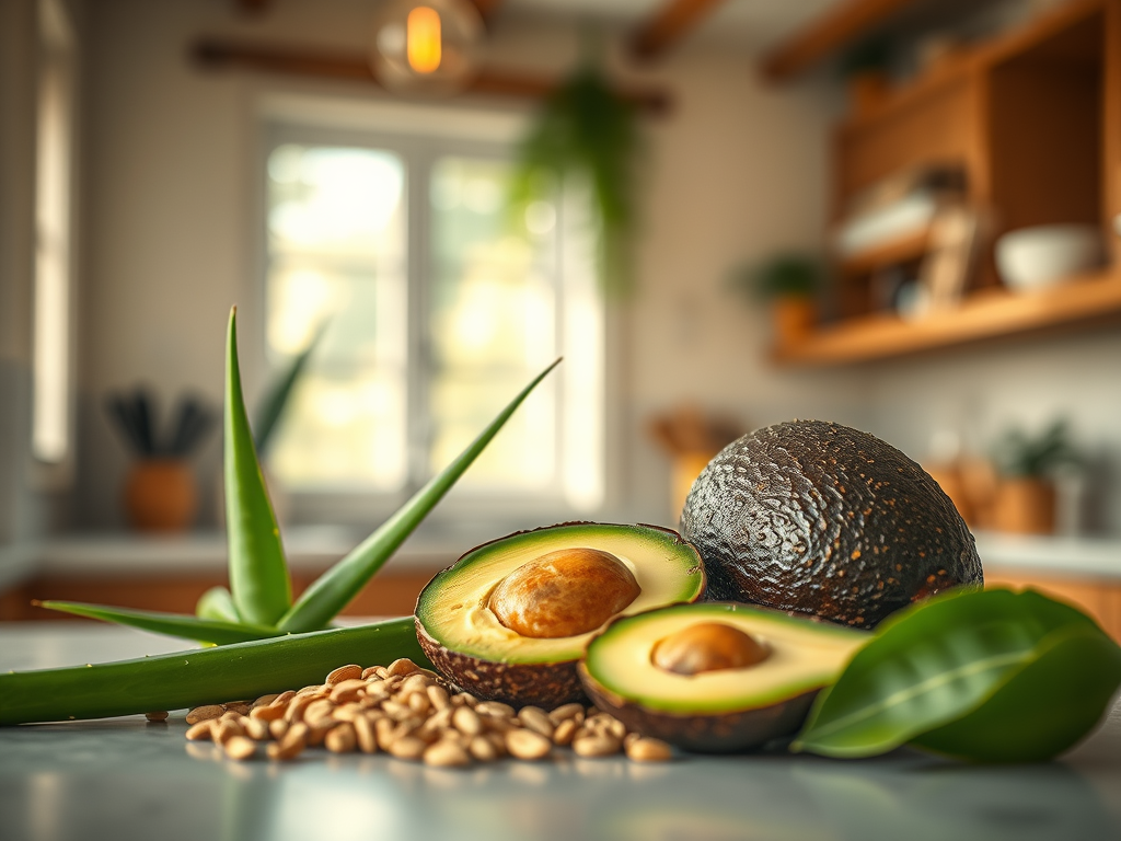 Nourish and Define: DIY Flaxseed, Aloe Vera, and Okra Hair&nbsp;Gel